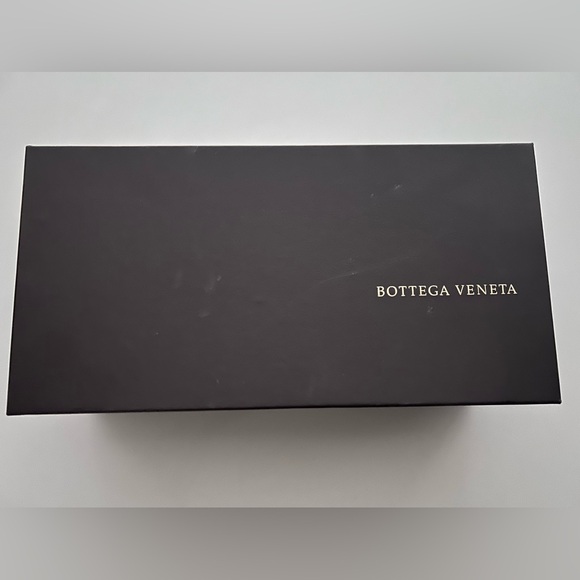 BOTTEGA VENETA MEN'S BLACK BRAIDED LAMB LEATHER SLIDES /SLIP 9.5-10 US 43.5 EURO - Picture 5 of 6